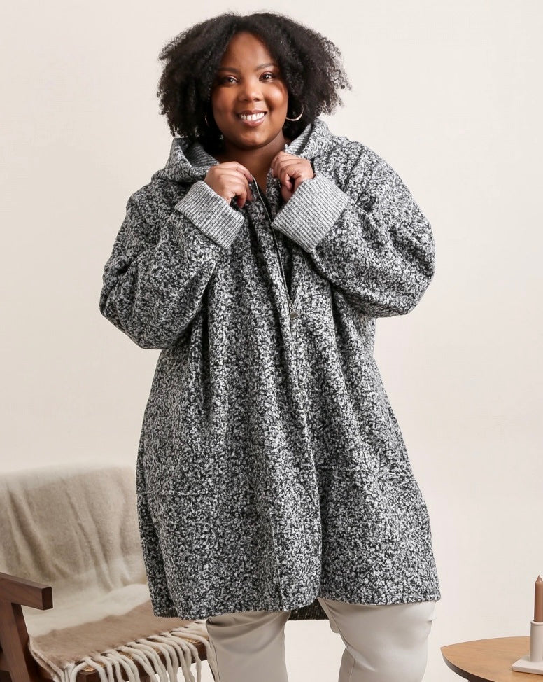 Manteau bouclette SUPER