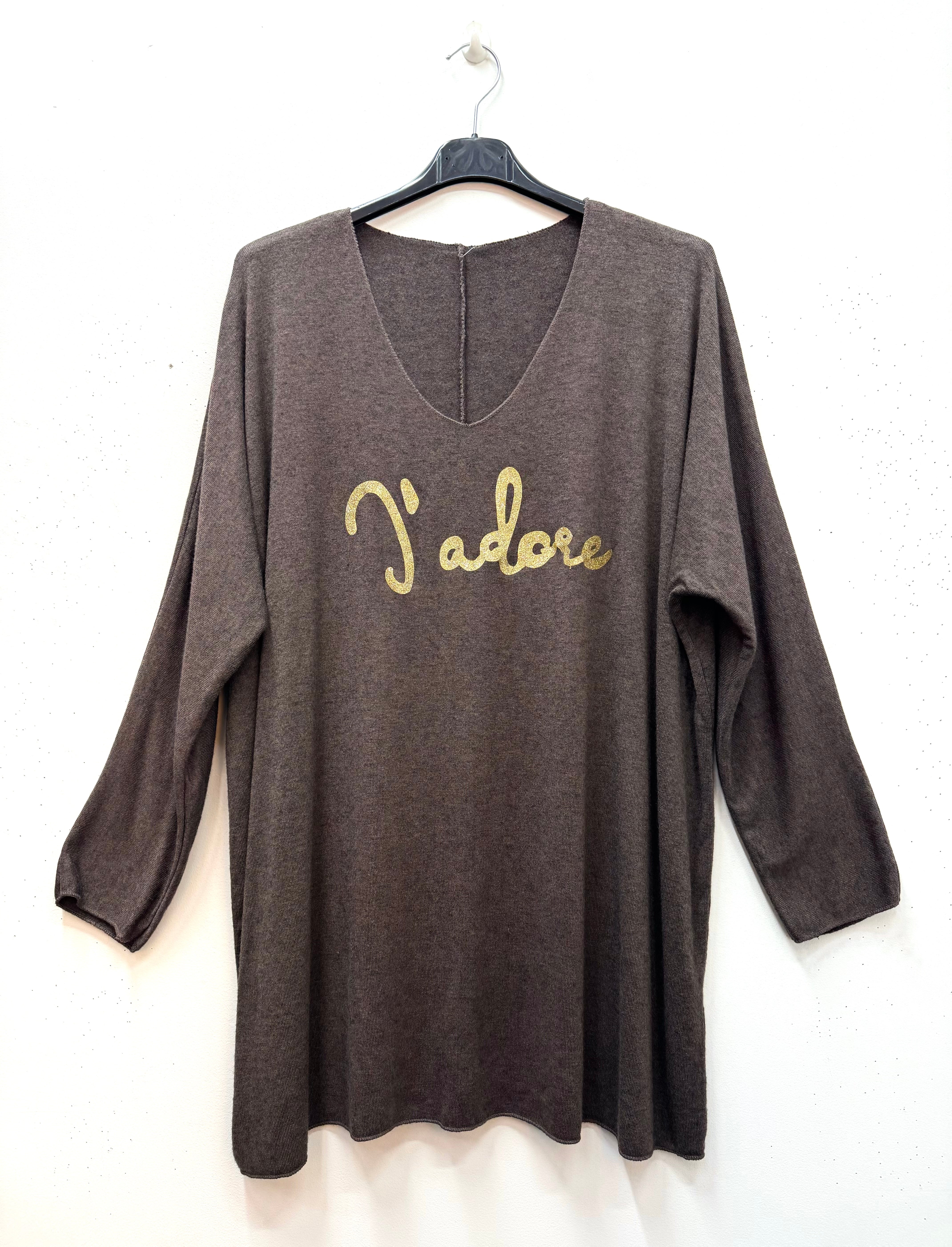 Pull J'adore