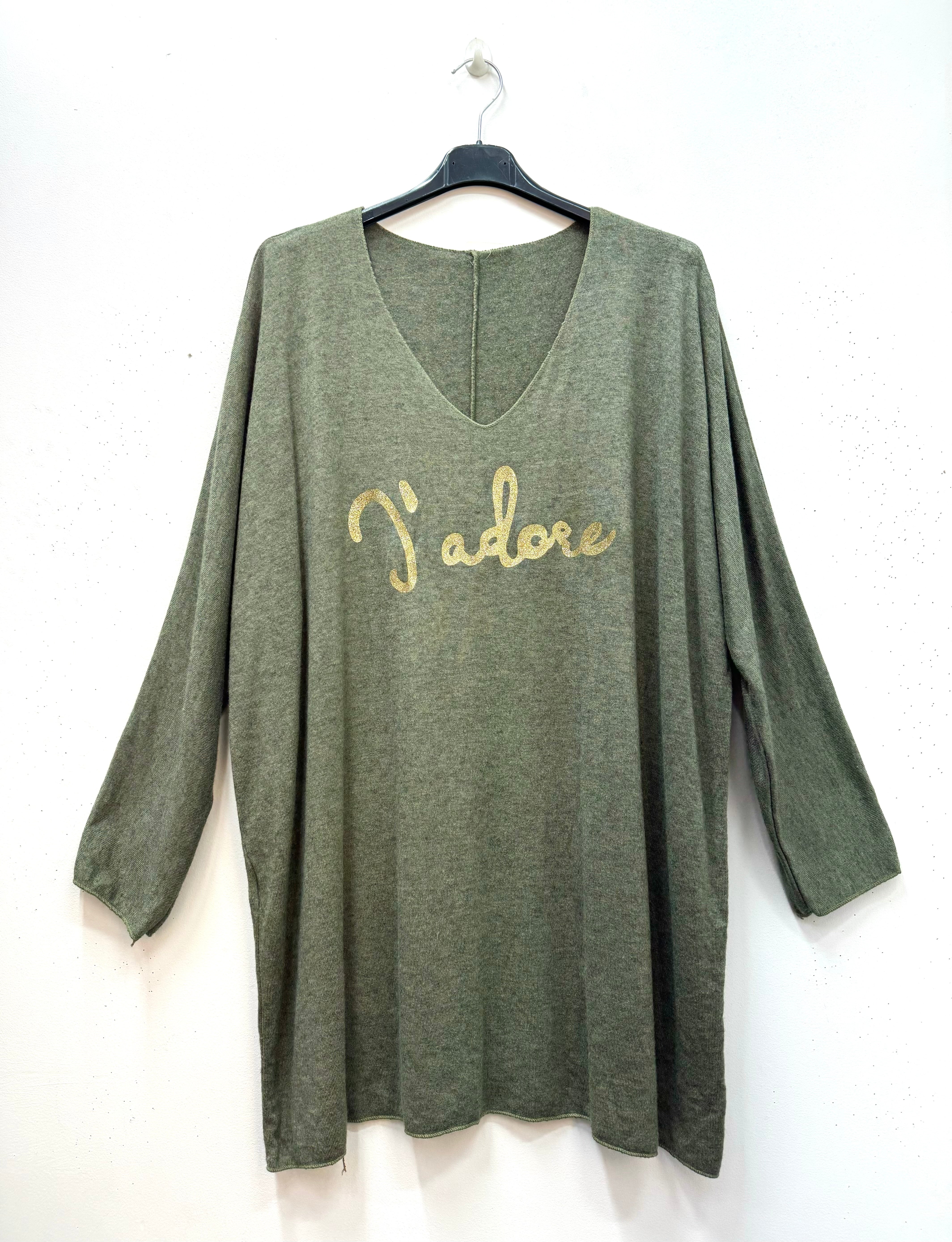 Pull J'adore