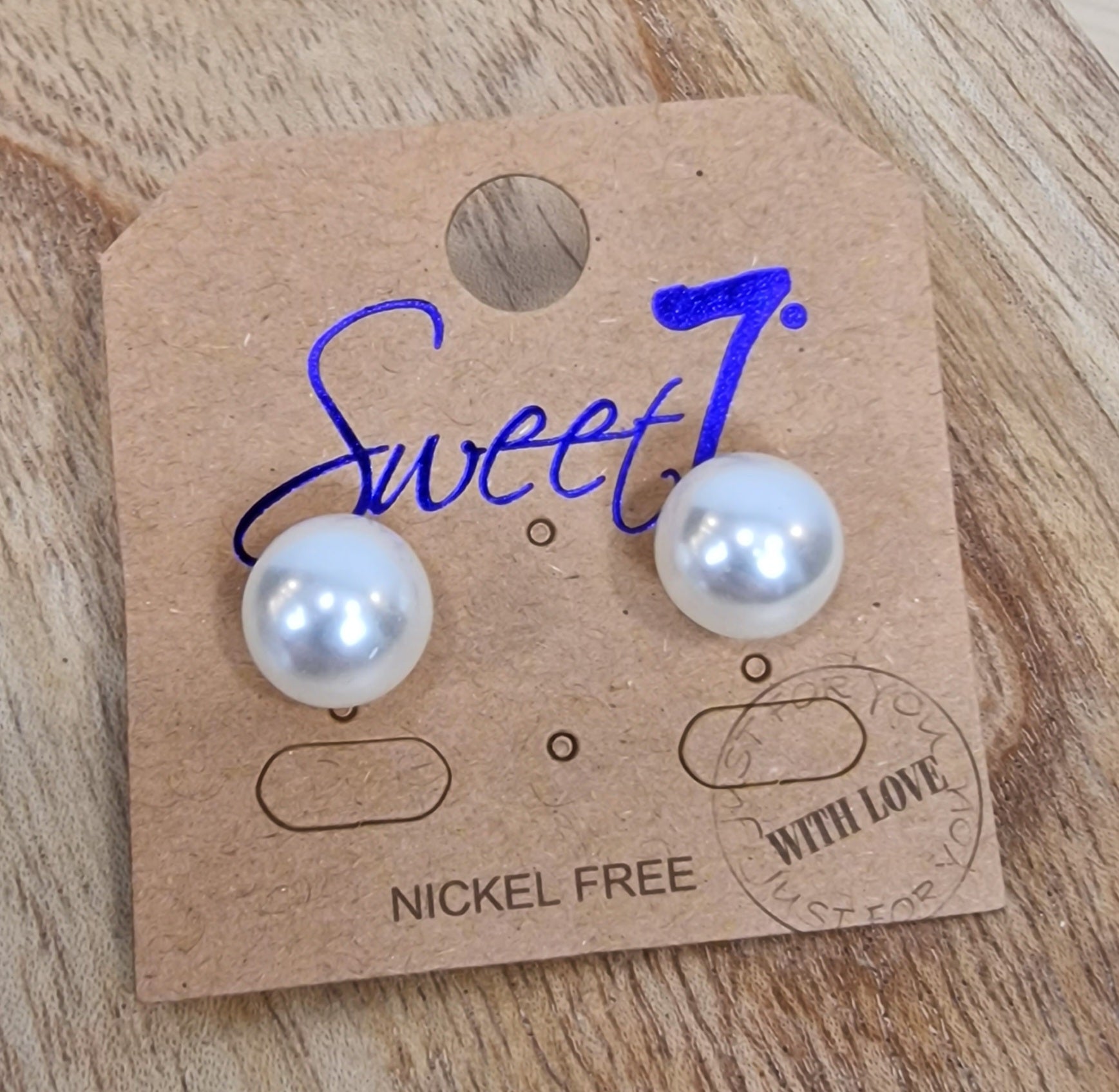 Boucles d'oreilles perles