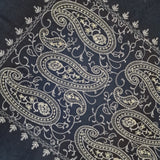 Echarpe avec broderie en cachemire