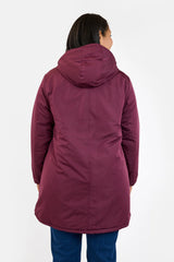 Parka avec tirette et capuche