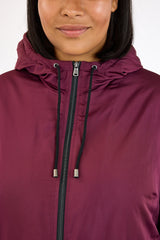 Parka avec tirette et capuche
