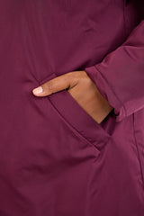Parka avec tirette et capuche
