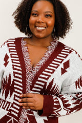 Gilet ouvert avec franges