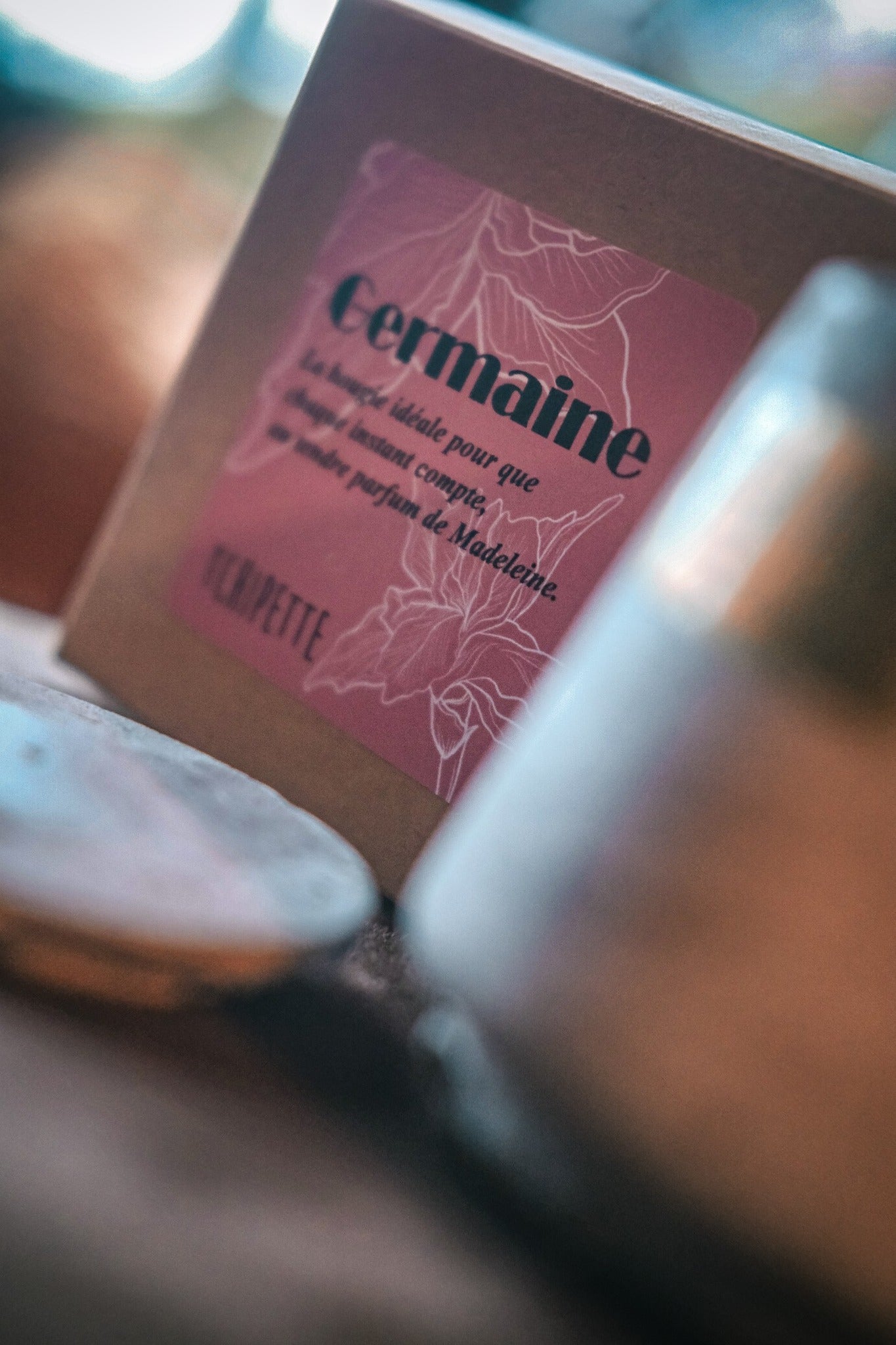 Bougie artisanale - Germaine (madeleine)