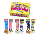 PAWSOME | Coffret cadeau de 6 chaussettes dépareillées - 37-42