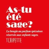 Bougie artisanale - As-tu été sage ? (spéculoos)