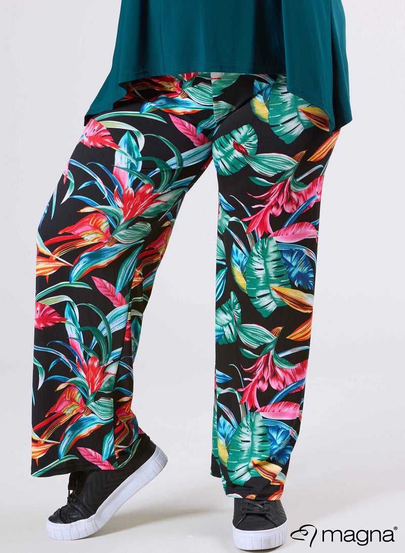 Pantalon droit - Feuillage d'automne