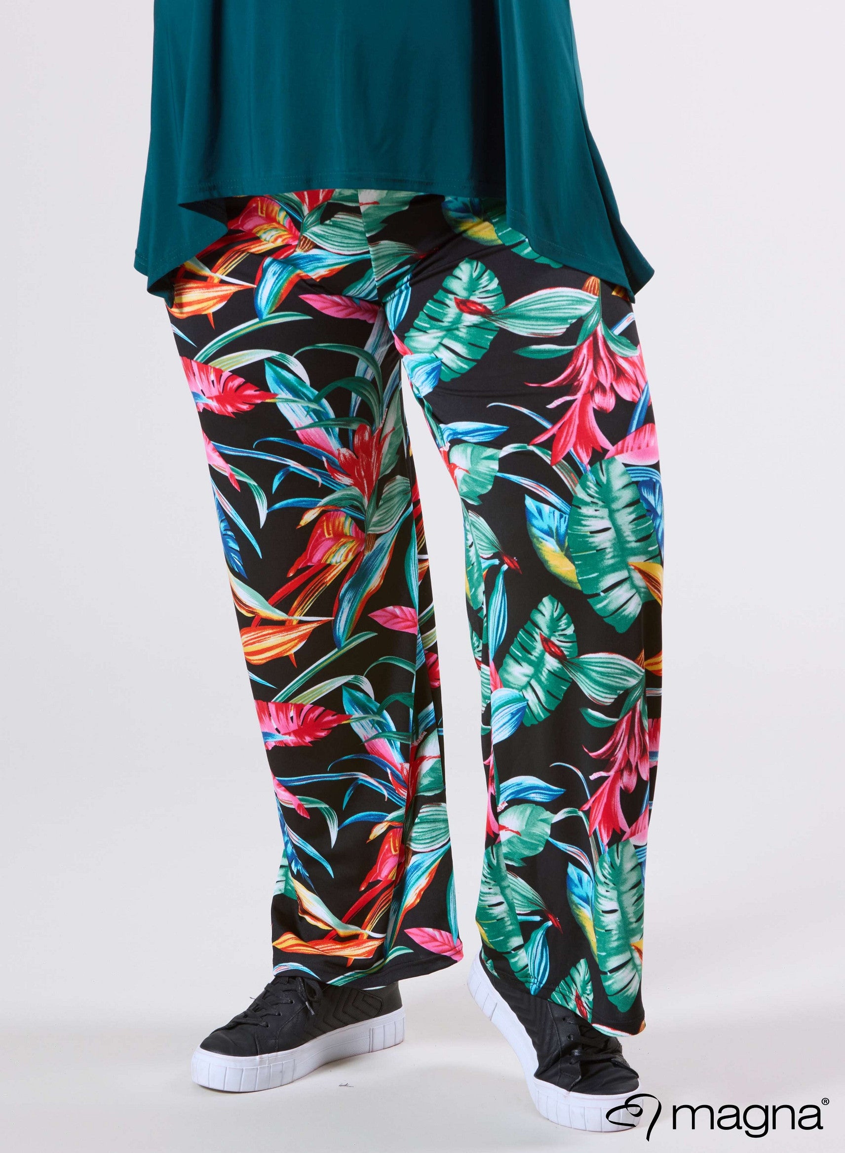 Pantalon droit - Feuillage d'automne
