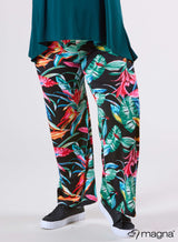 Pantalon droit - Feuillage d'automne