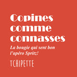 Bougie artisanale - Copines comme Connasses (Spritz)