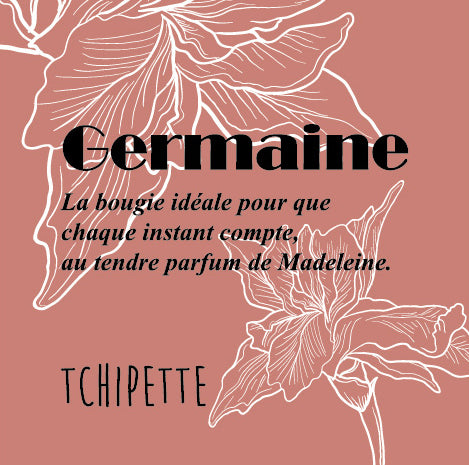 Bougie artisanale - Germaine (madeleine)