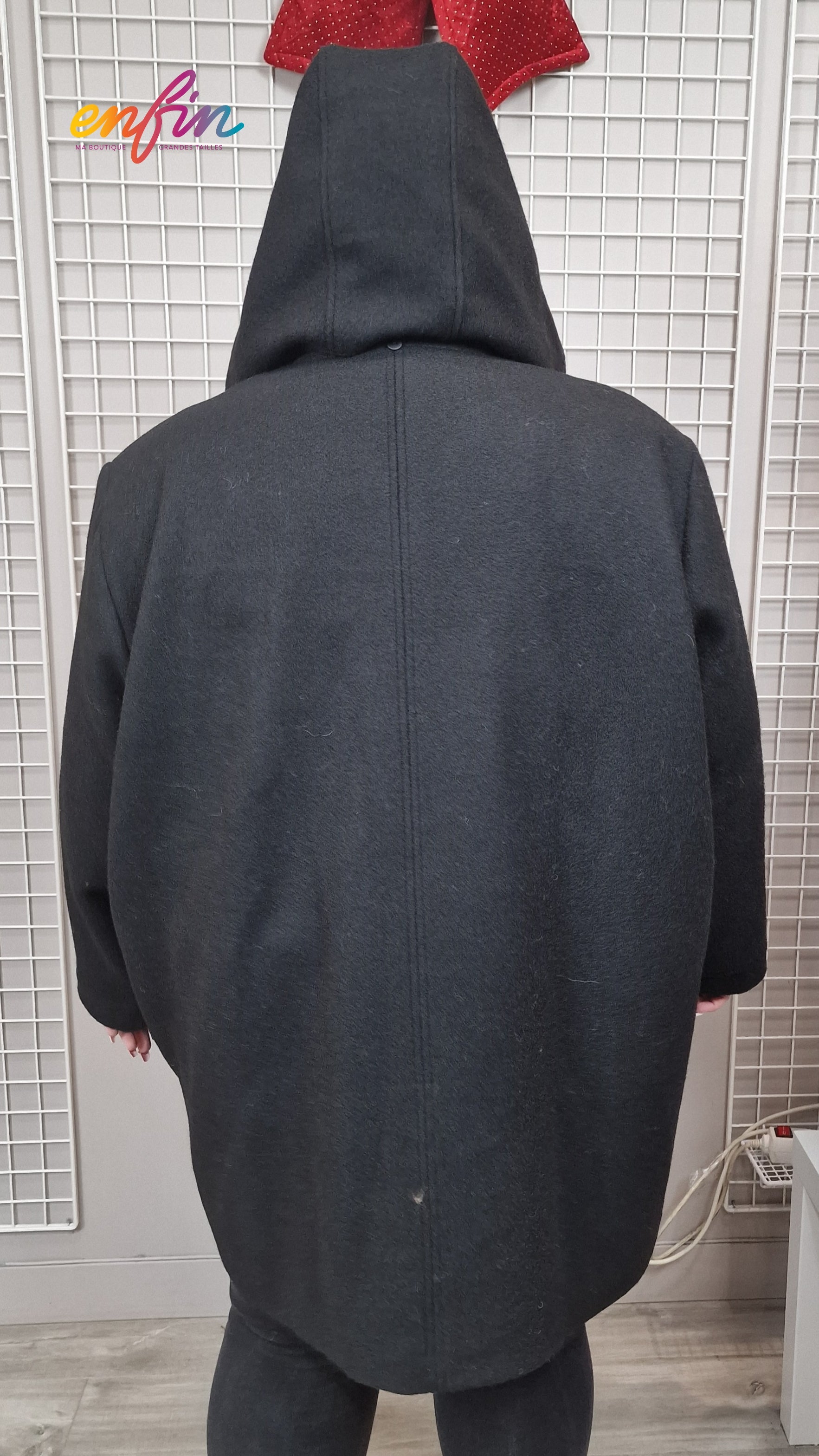 Manteau Laine avec capuche