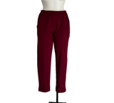 Pantalon de costume bordeaux