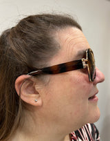 Lunettes de soleil - rectangulaire