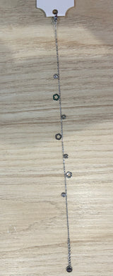 Bracelet pour cheville Fleur percée