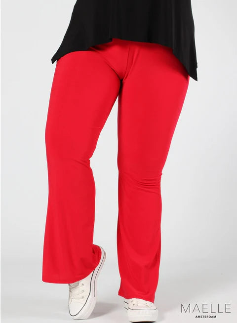 Pantalon MAELLE stretch style Palazzo