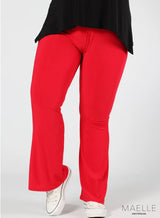 Pantalon MAELLE stretch style Palazzo