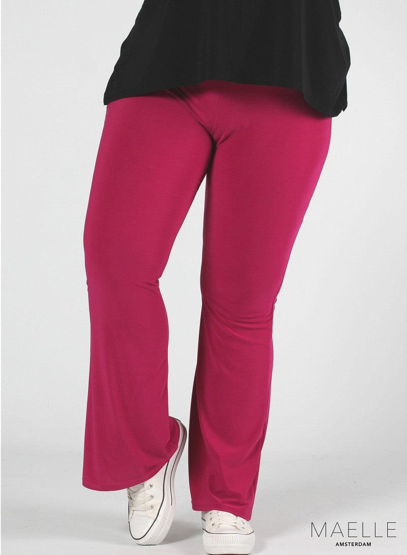 Pantalon MAELLE stretch style Palazzo
