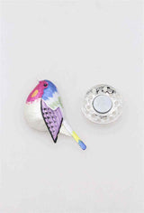 Broche aimantée - Oiseaux