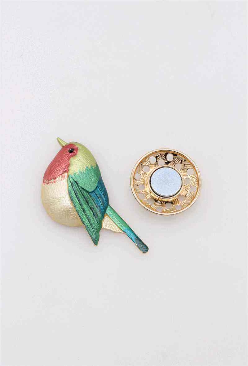 Broche aimantée - Oiseaux