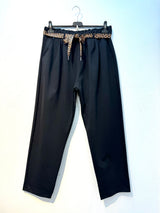 Pantalon Paperbag stretch
