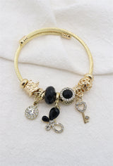 Bracelet souple Papillon bicolor