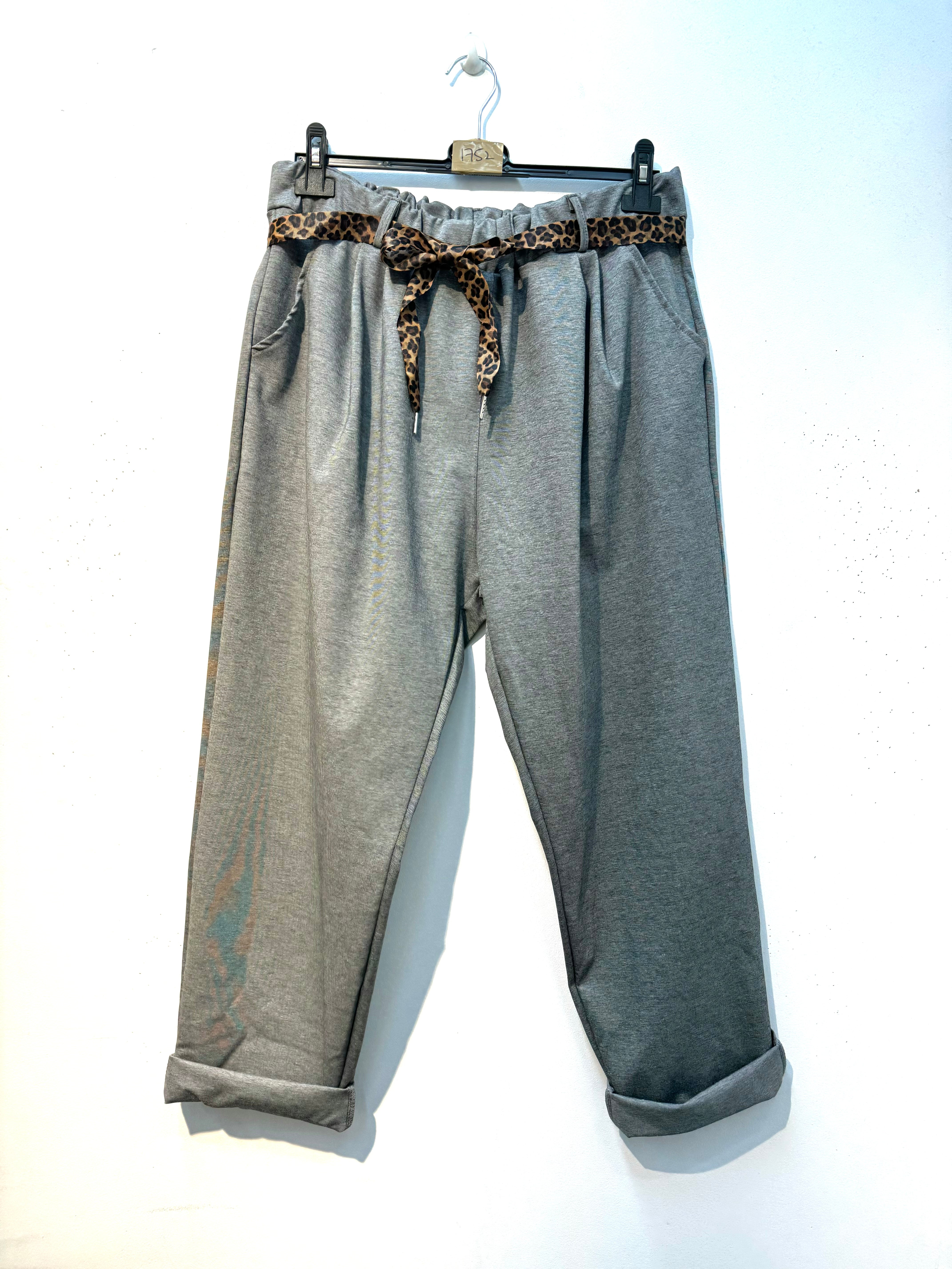 Pantalon Paperbag stretch