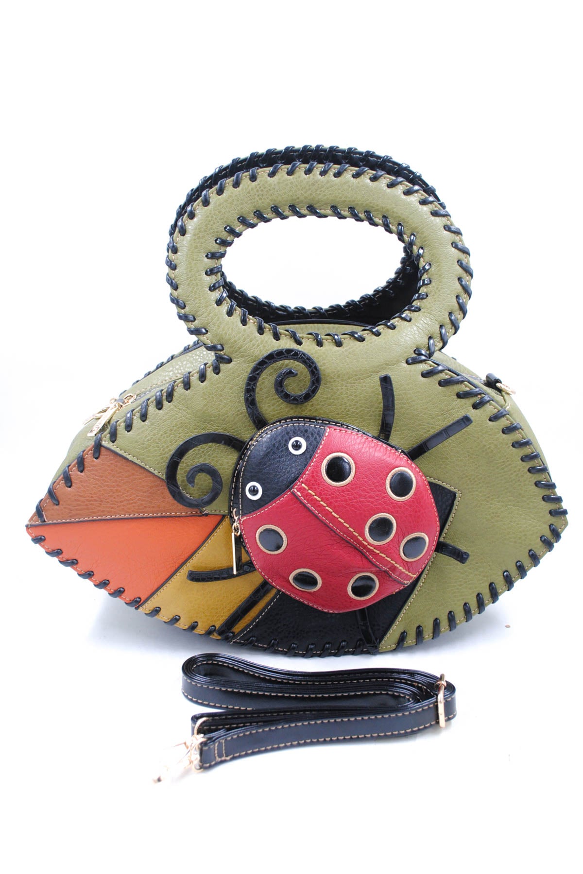 Sac à main Coccinelle Vert