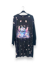 Robe de nuit en velours - Stitch licorne