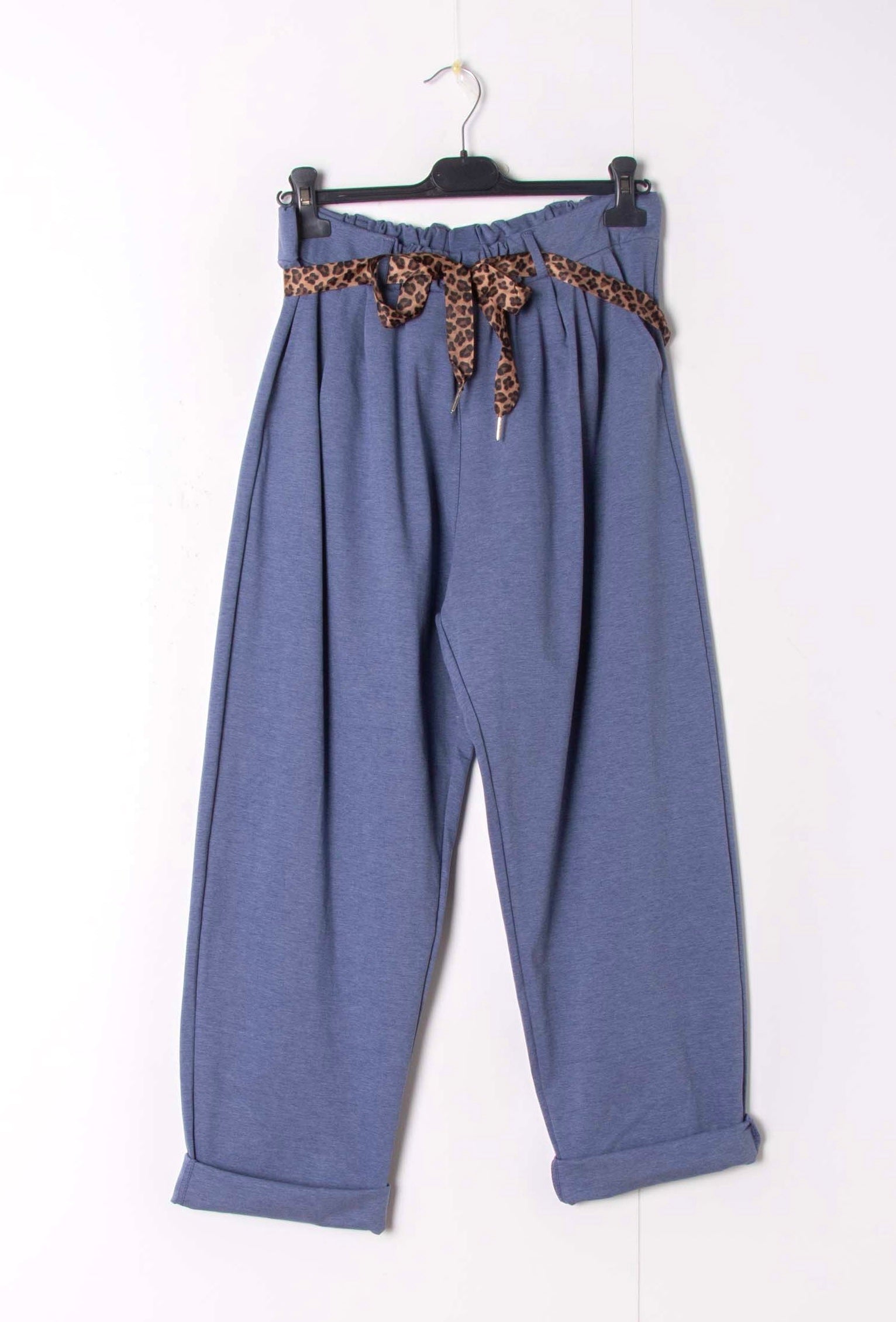 Pantalon Paperbag stretch