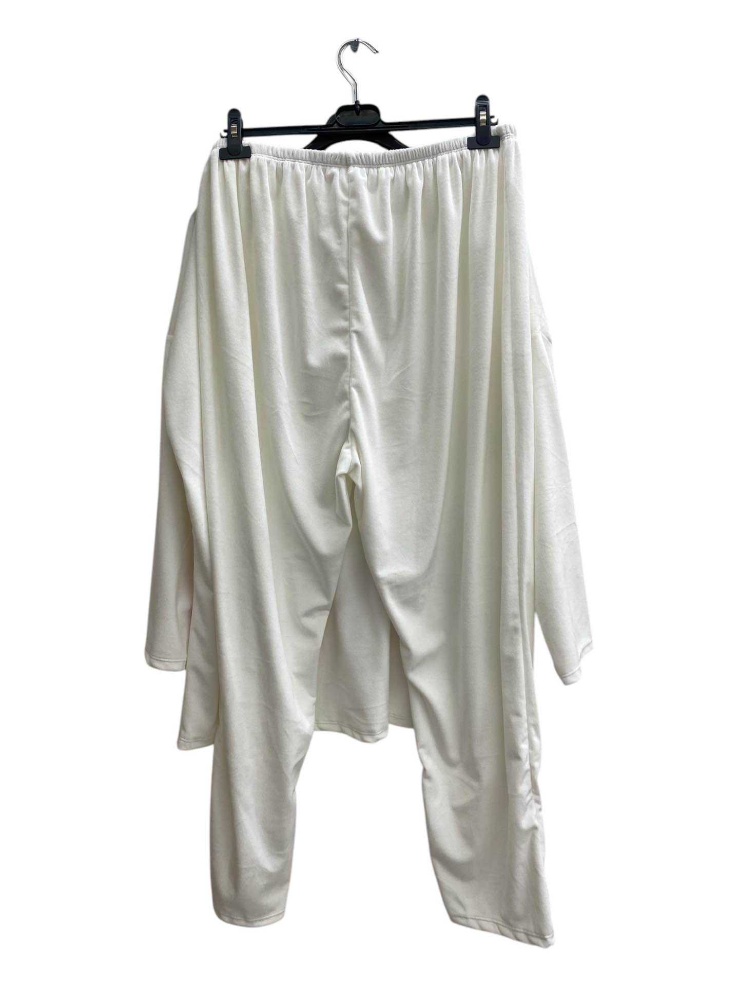 Pyjama en velours - Marie (Blanc)