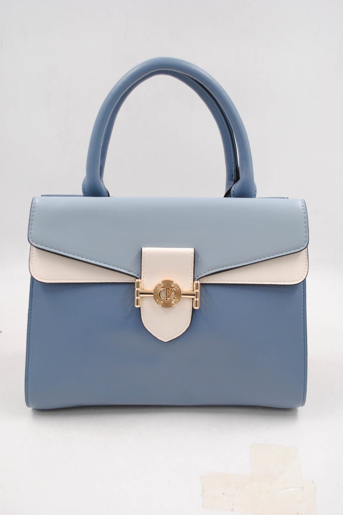 Sac à main 2 ances - Bleu et Blanc