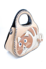 Sac à main chat