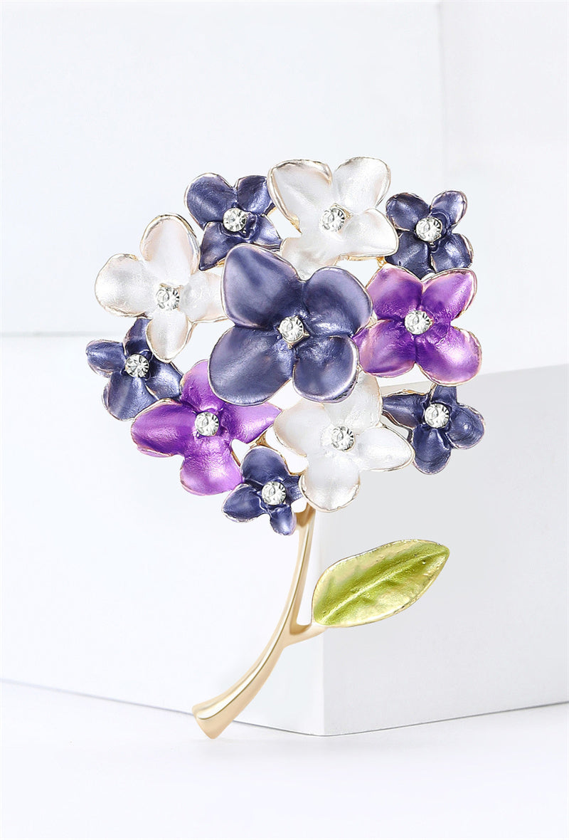 Broche - Bouquet de fleurs