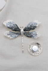 Broche aimantée - Libellule