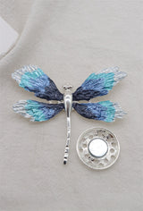 Broche aimantée - Libellule
