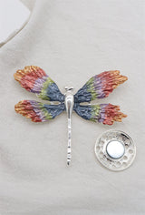 Broche aimantée - Libellule