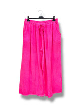 Pantalon fluide en gaze de coton