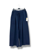 Pantalon fluide en gaze de coton