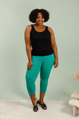 Pantacourt / Legging 7/8 uni