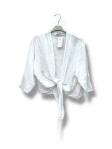 Bolero en gaze de coton