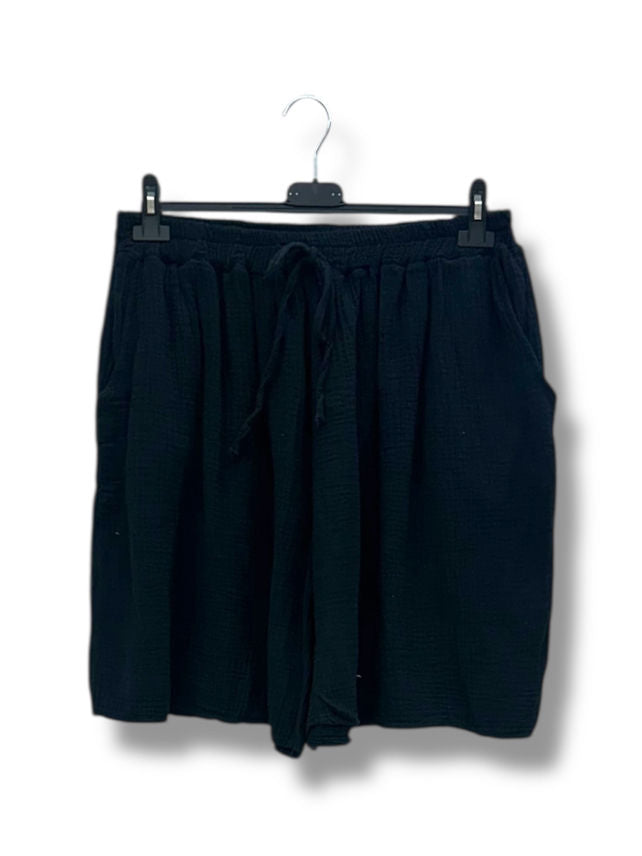 Short en gaze de coton