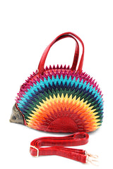 Sac à main Hérisson multicolore