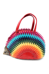 Sac à main Hérisson multicolore
