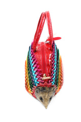 Sac à main Hérisson multicolore