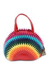 Sac à main Hérisson multicolore