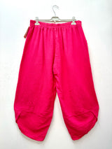Pantalon cargo en gaze de coton