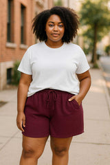 Short en gaze de coton